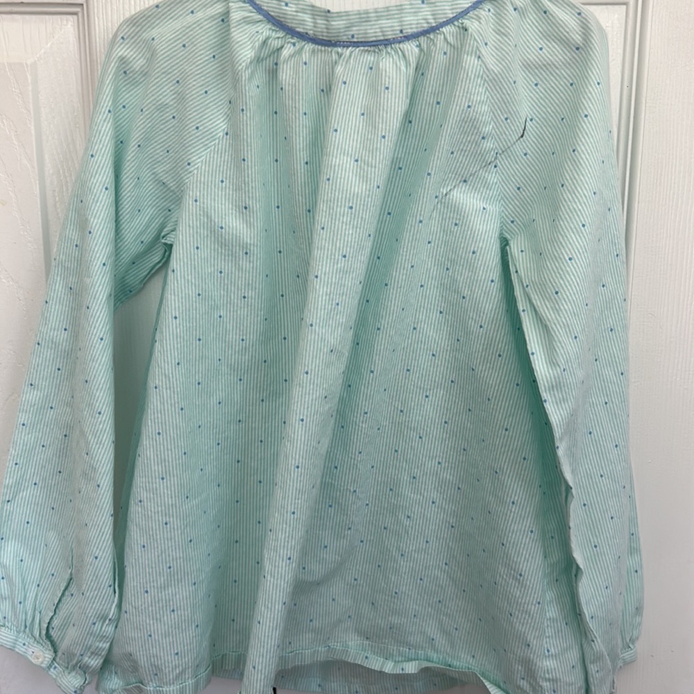 Jacadi Paris Girls Polka Dot Blouse - Picture 7 of 7